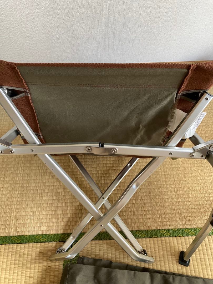  peak ローチェア ブラウン 2脚セット