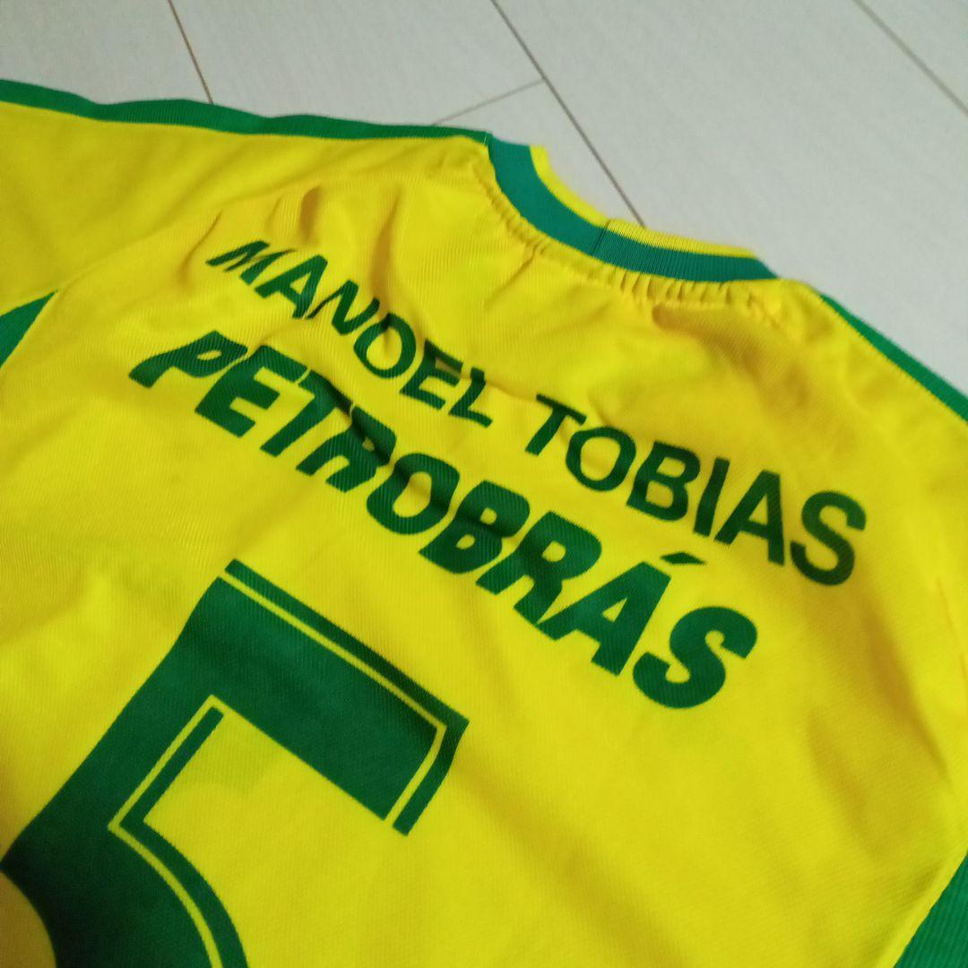 現地ブラジル購入!美品《PENALTY 》製★フットサルブラジル代表ユニホーム★