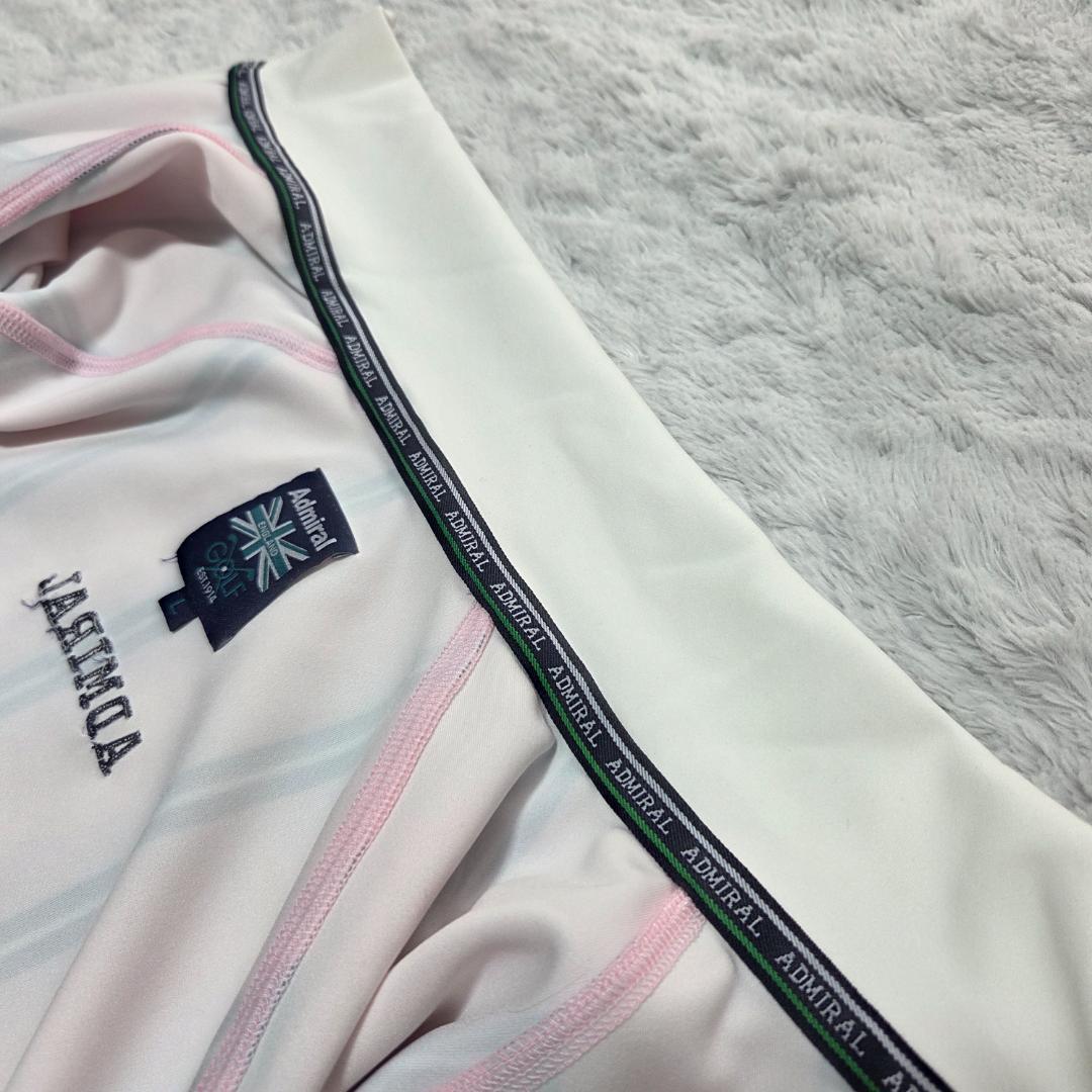 アドミラルゴルフadmiral golf　ジャージJK　ピンク　ストレッチ　L