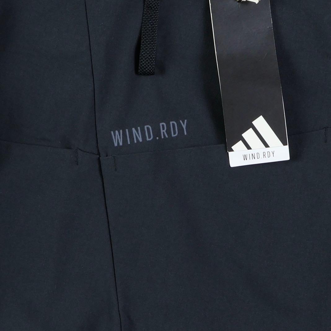 【82】秋冬 定価17,600円 アディダス ゴルフ 防風 アンクルパンツ 黒