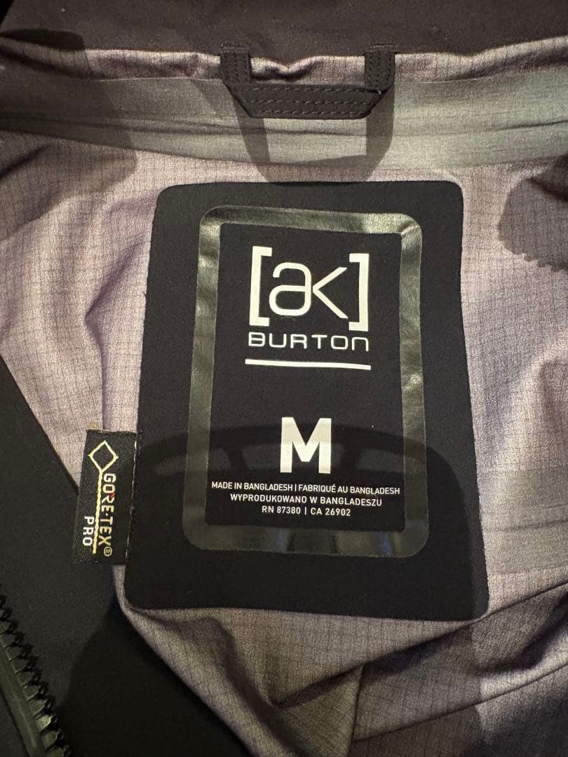 BURTON バートン AK HOVER GORE-TEX 上下セット
