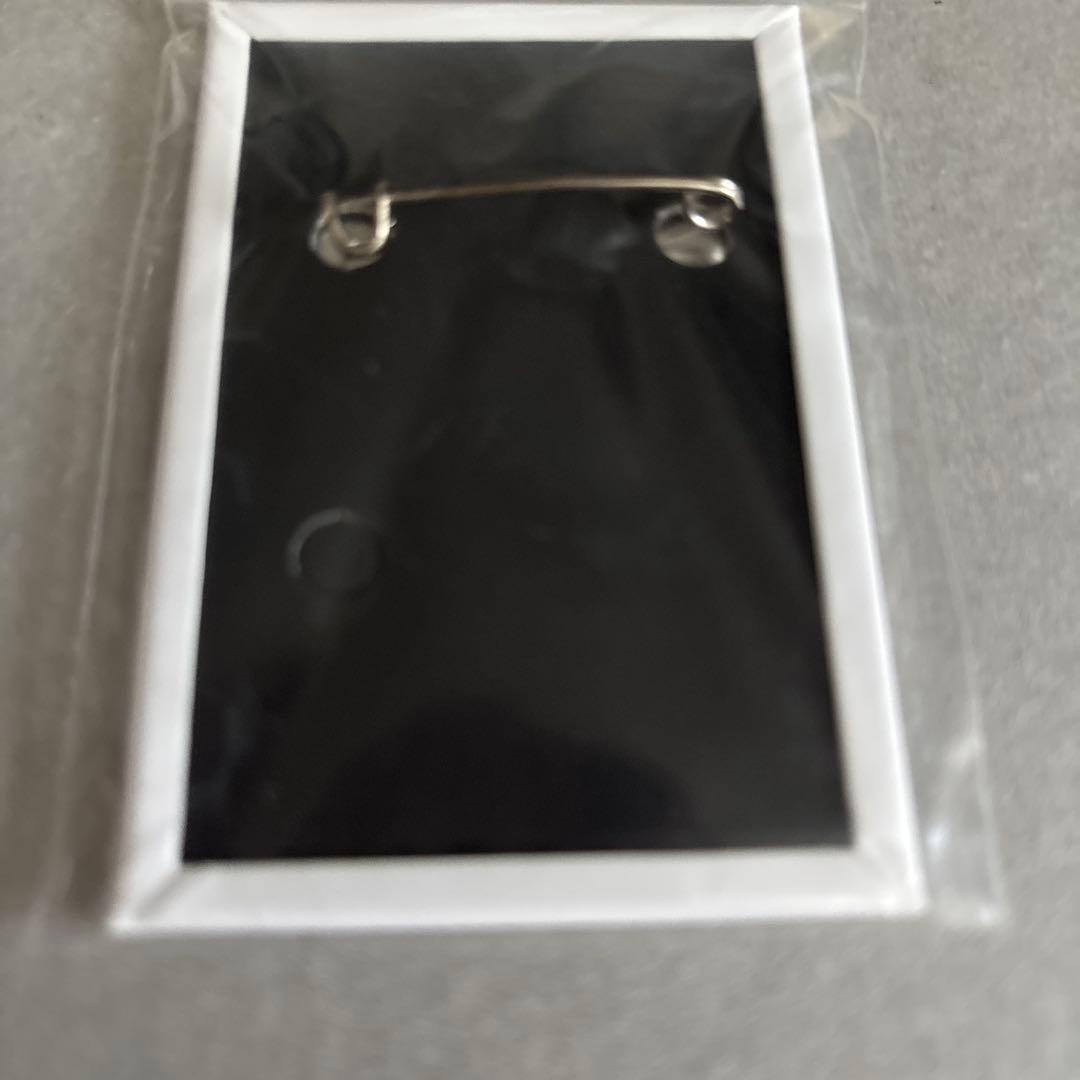 100ビジュ　缶バッジ　伊佐那社　シロ　 100 K