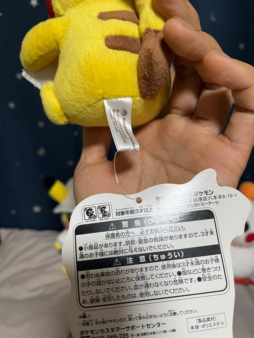 ピカチュウ ぬいぐるみ　5本セット