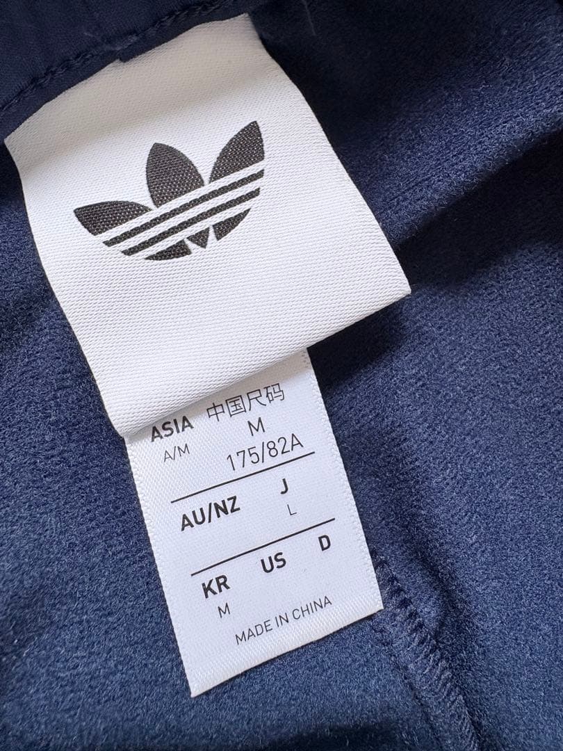 adidas oasis ジャージパンツ ネイビー