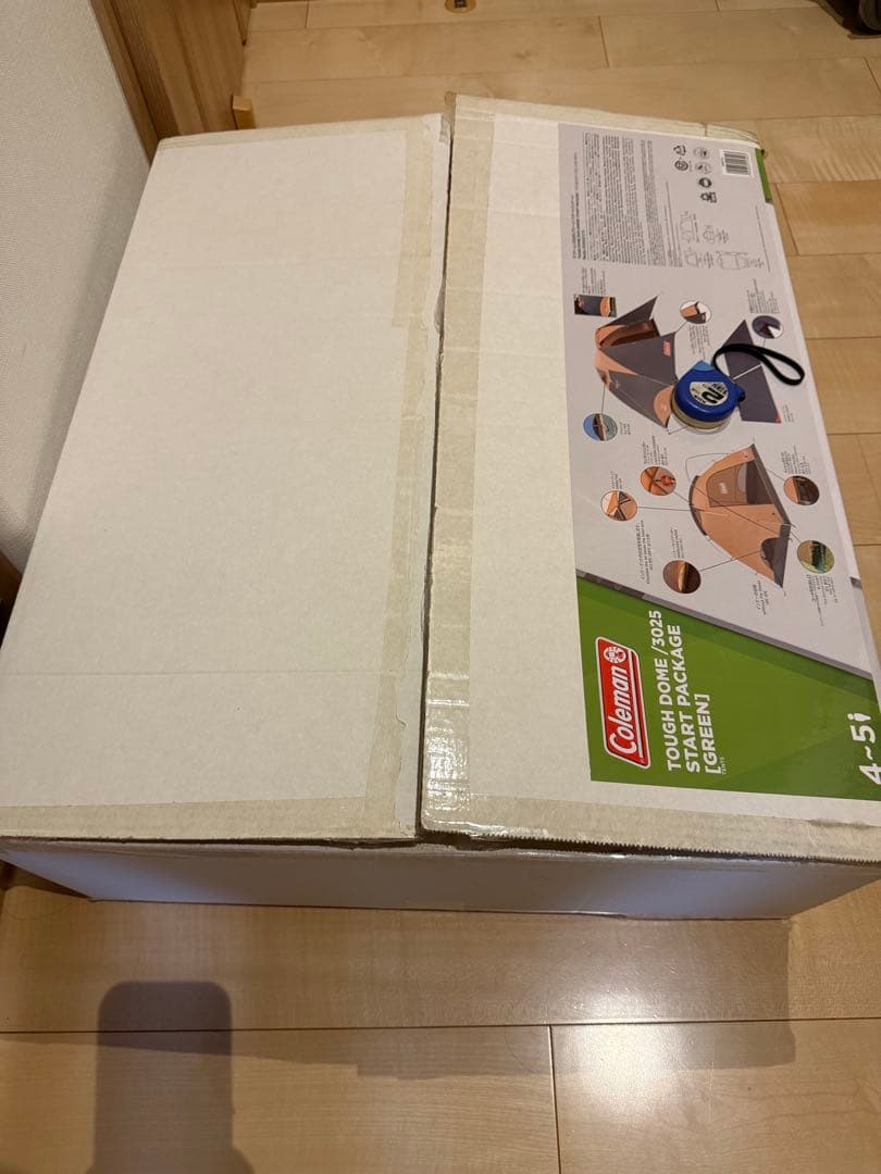 Coleman タフドーム3025 スタートパッケージ 4-5人用　シート付き