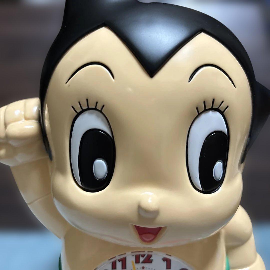 新品未使用品　鉄腕アトム　おしゃべり目覚まし時計　レトロ