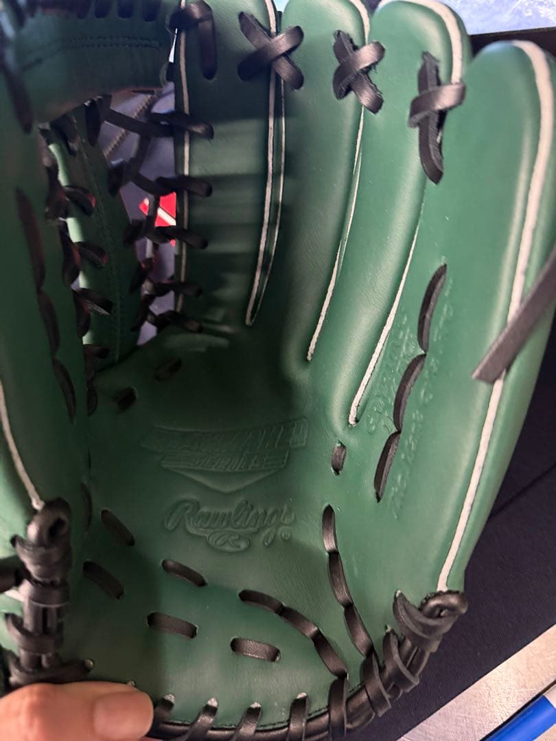 Rawlings 軟式グローブ 緑色