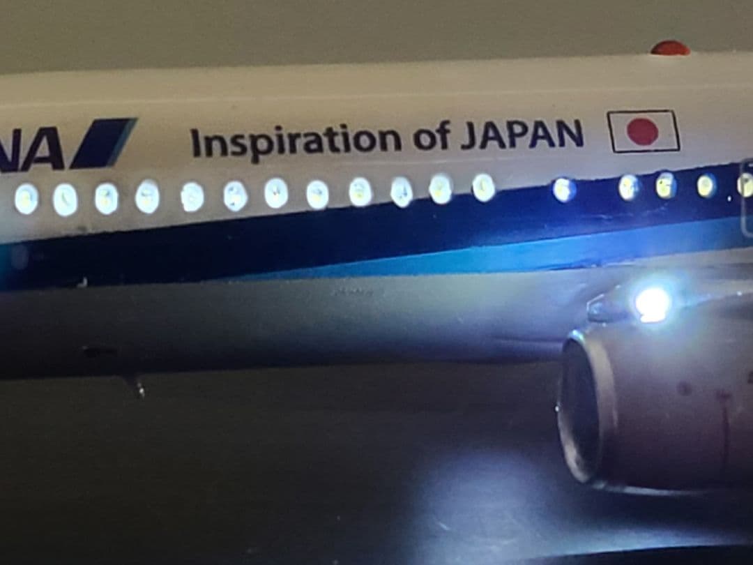 ANA ボーイング737-800 トリトンブルー完成品