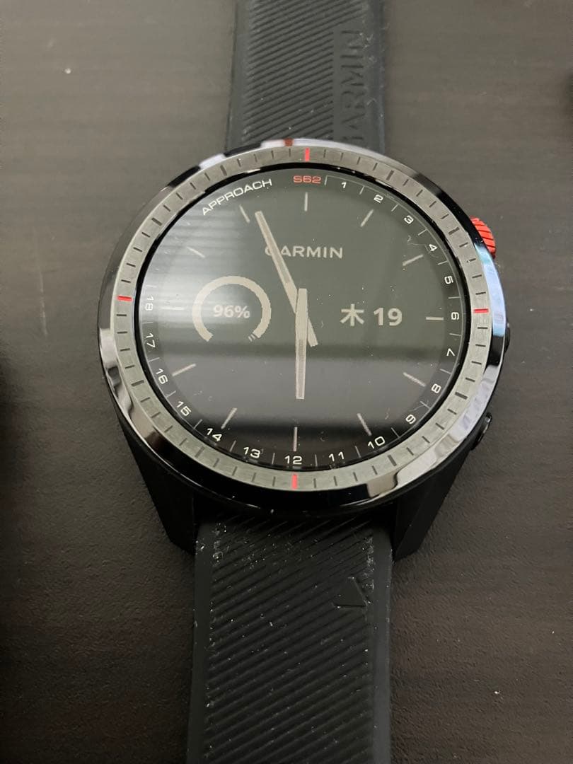 美品！GARMIN Approach S62　箱無出品 純正ケーブル新品付き