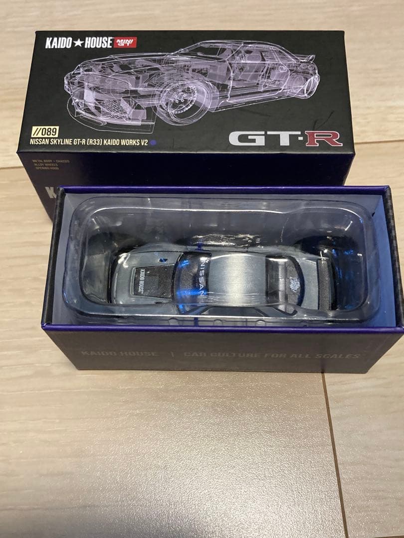 MINIGT 街道ハウス GT-R (R33) Kaido Works V2