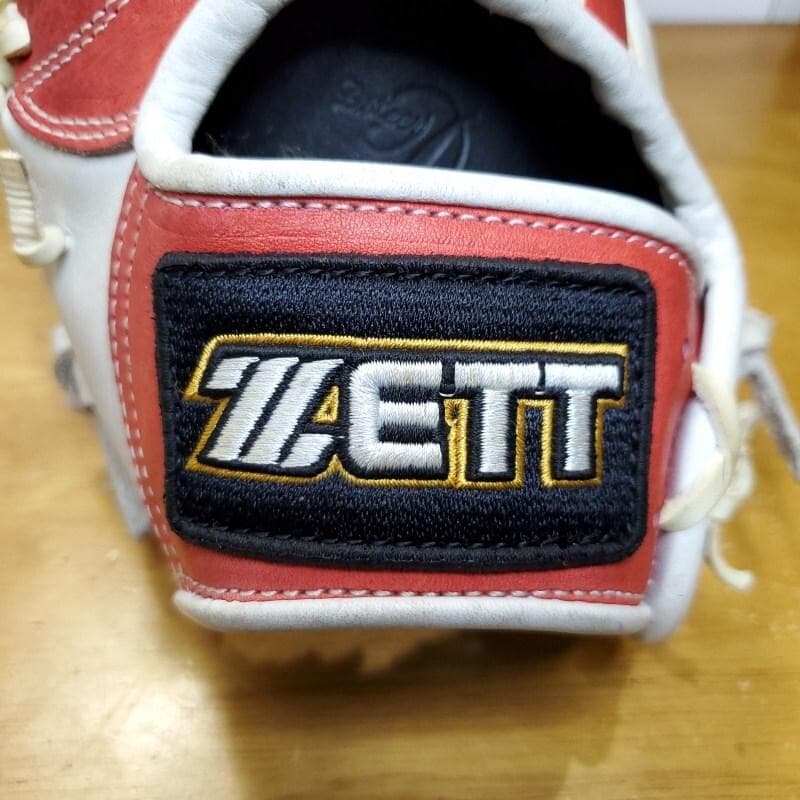 ZETT 赤星モデル 日本製 限定 本人使用カラー 左投げ 外野用 軟式グローブ