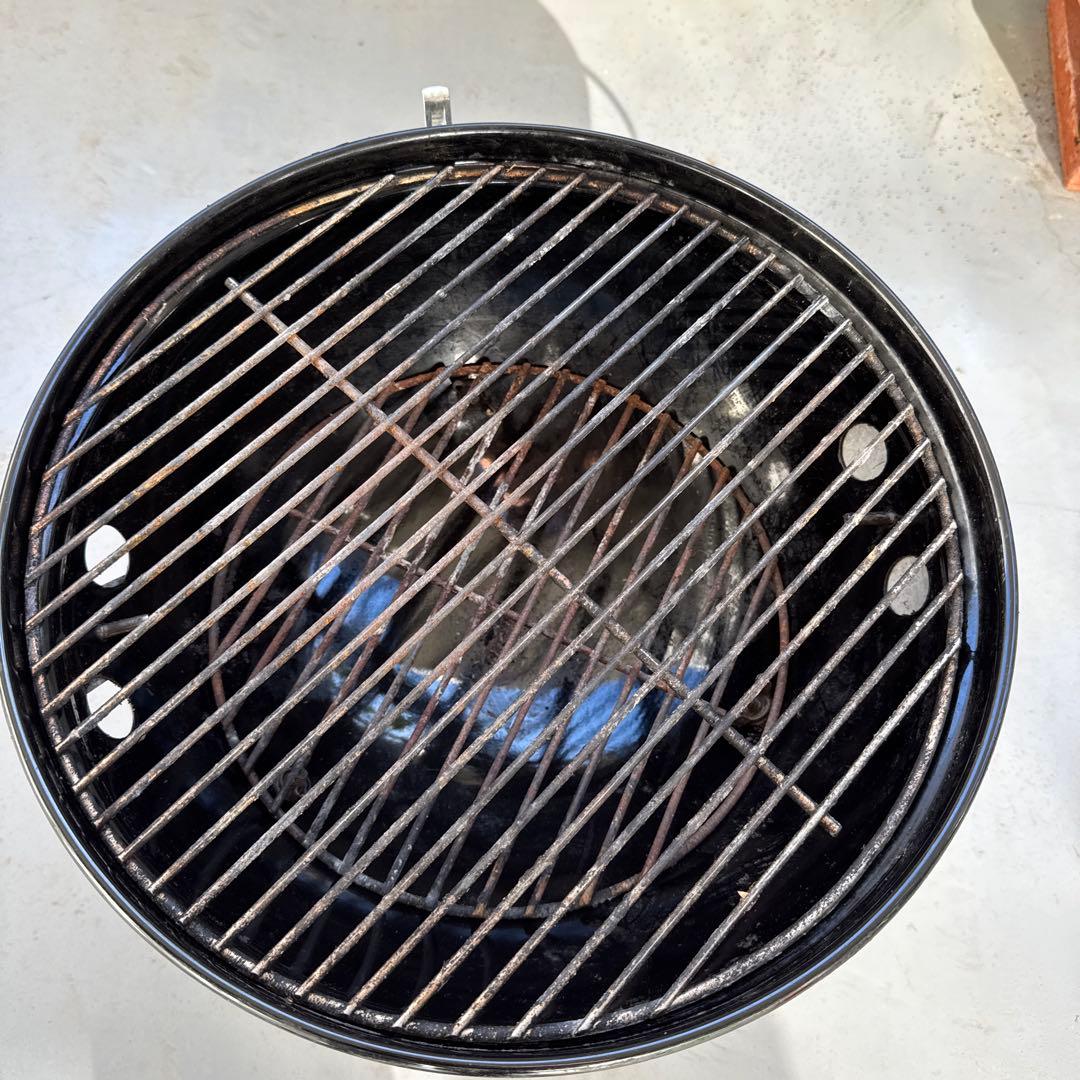 ウェーバー(Weber) 卓上 キャンプ グリル 37cm スモーキージョー