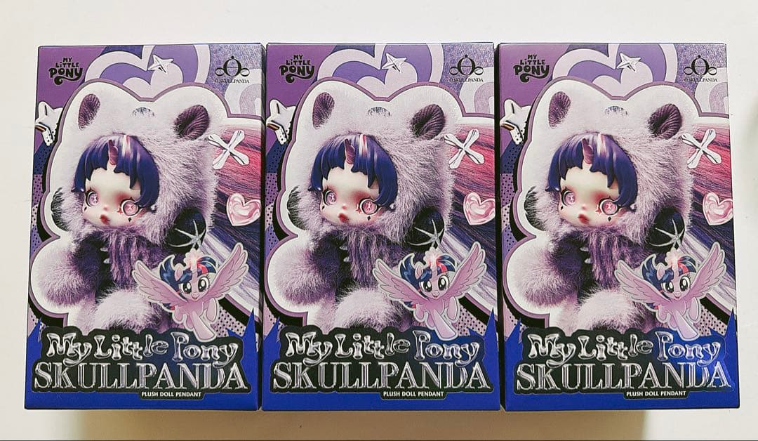 スカルパンダ マイリトルポニー ぬいぐるみ 3種セット 未開封