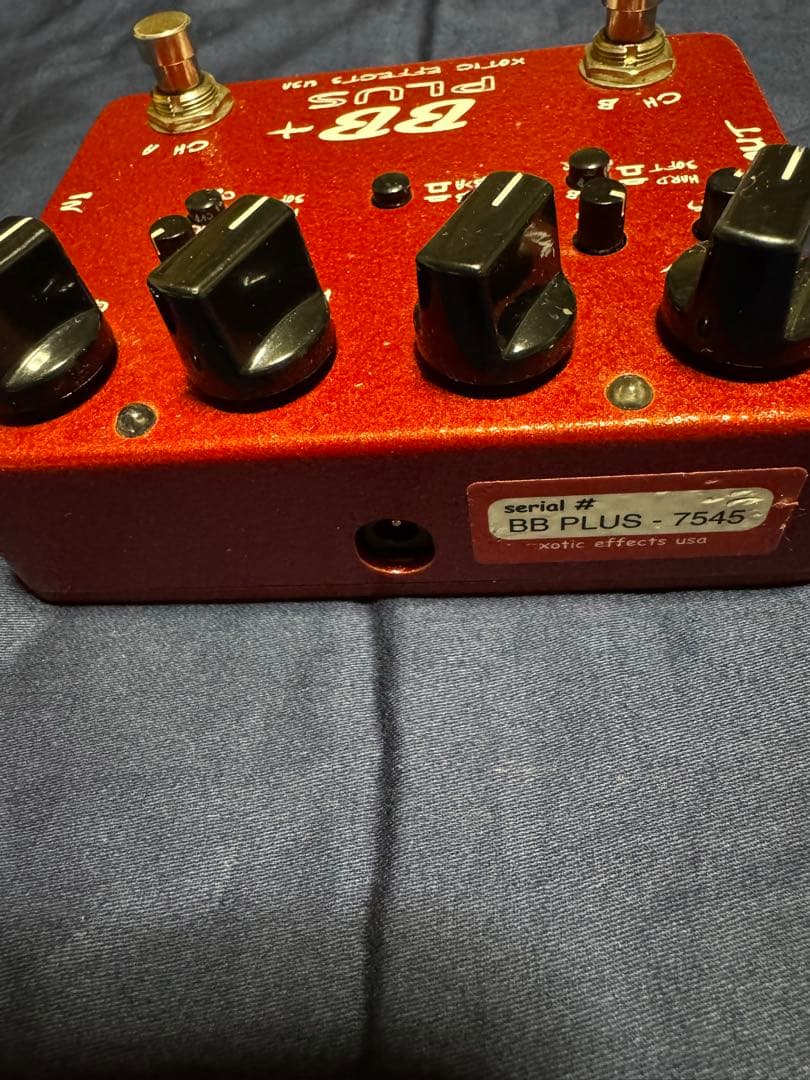 明日まで値下げ　Xotic Effects BB+ PLUS エフェクター