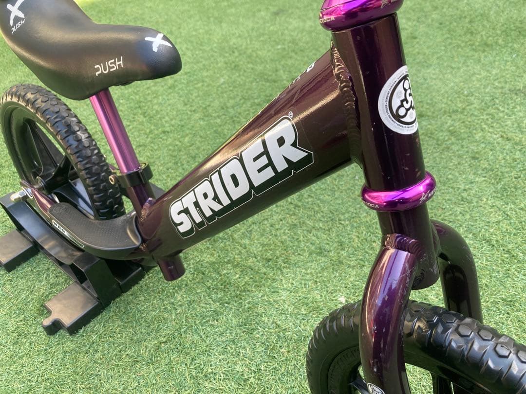 strider ストライダープロ　パープル　カスタム多数　タイヤベアリング新品