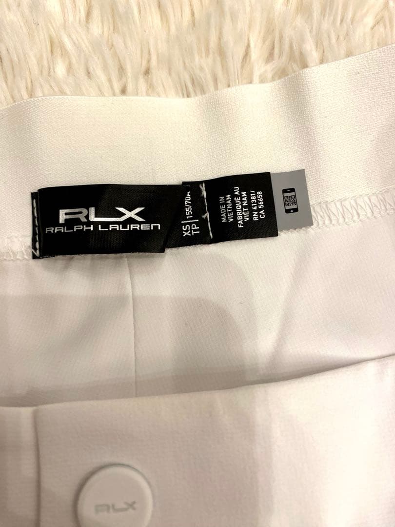 RLX スカート　XS 155 ラルフローレン　ゴルフ　白色　未使用品　golf