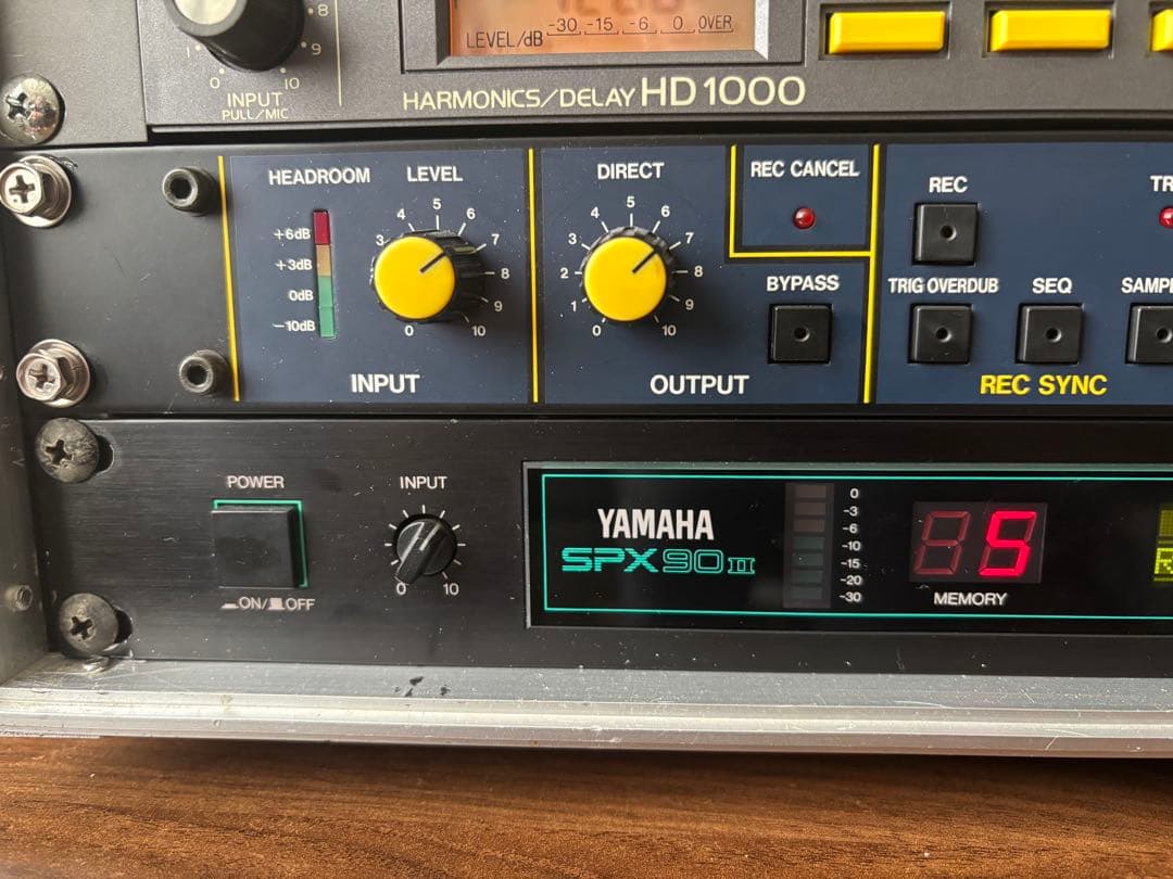 マクソンHD1000 KORG SDD2000 YAMAHA SPX90Ⅱ
