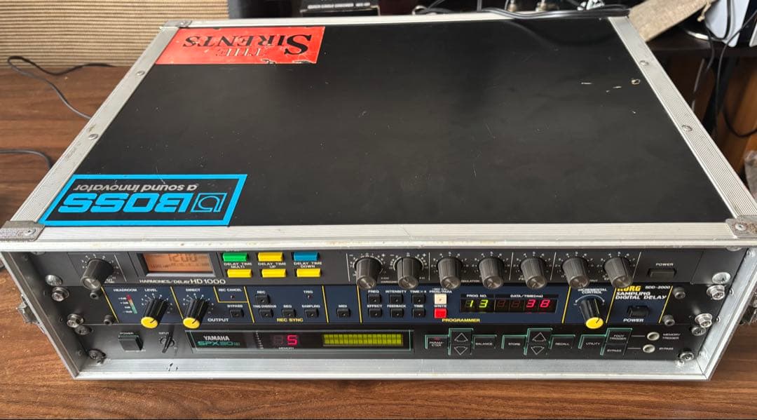 マクソンHD1000 KORG SDD2000 YAMAHA SPX90Ⅱ