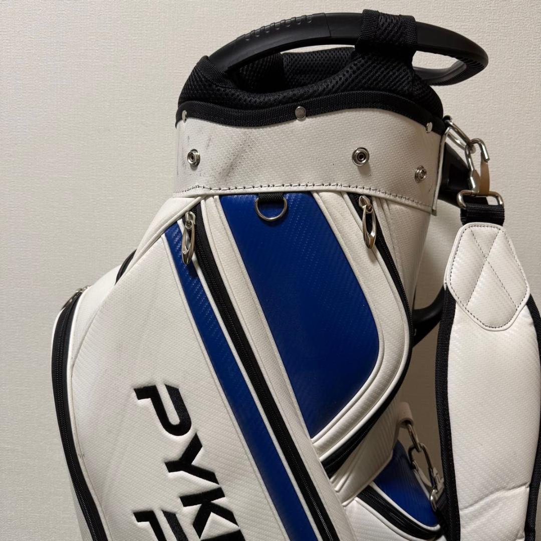 定価¥28,178- PYKES PEAK パイクスピーク キャディバッグ 軽量
