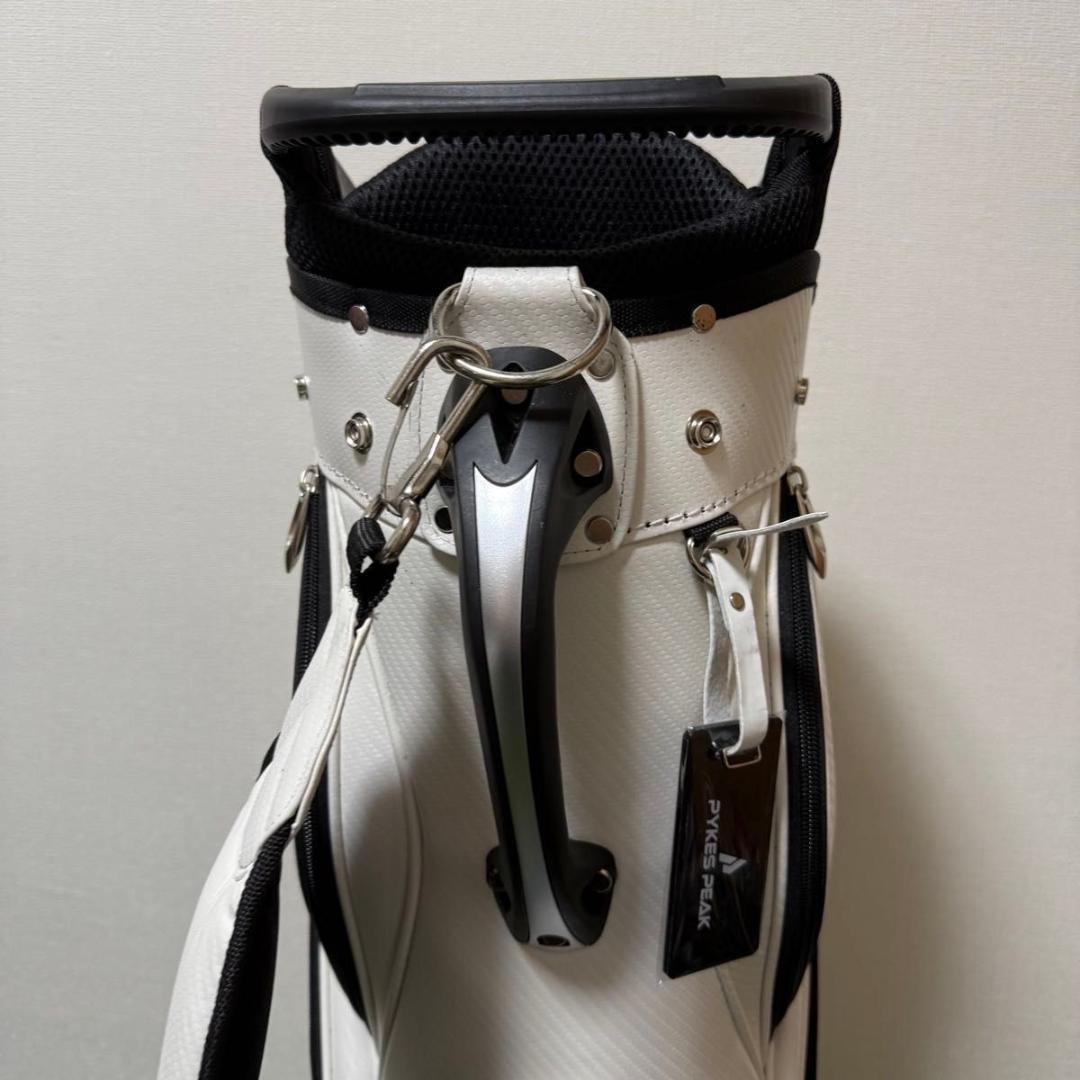 定価¥28,178- PYKES PEAK パイクスピーク キャディバッグ 軽量