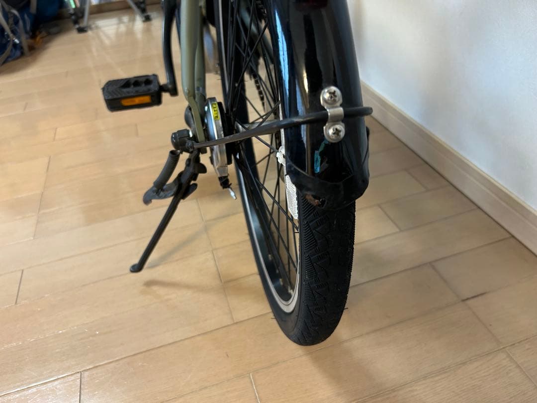 Panasonic ペロスターミニ　電動アシスト自転車 前カゴ付き