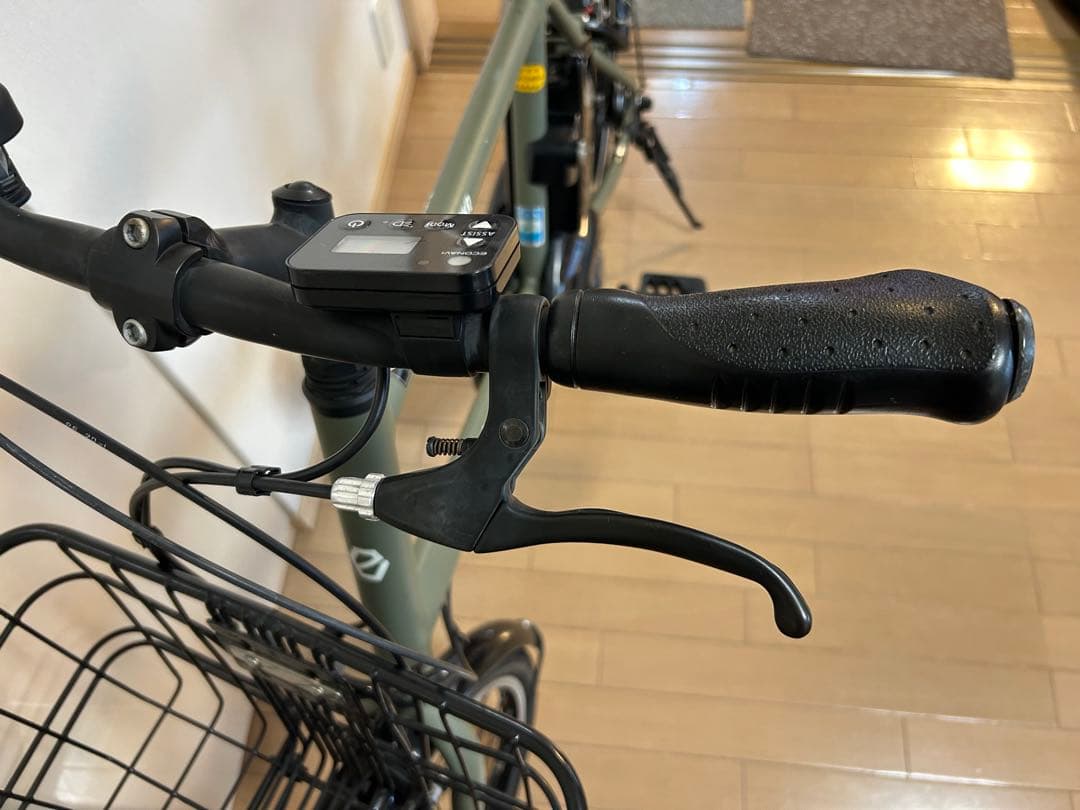 Panasonic ペロスターミニ　電動アシスト自転車 前カゴ付き
