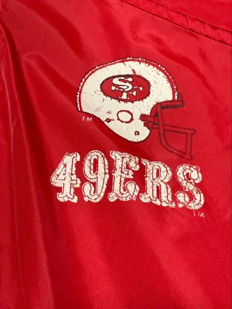 USA製チャンピオン 49ERSコーチジャケット