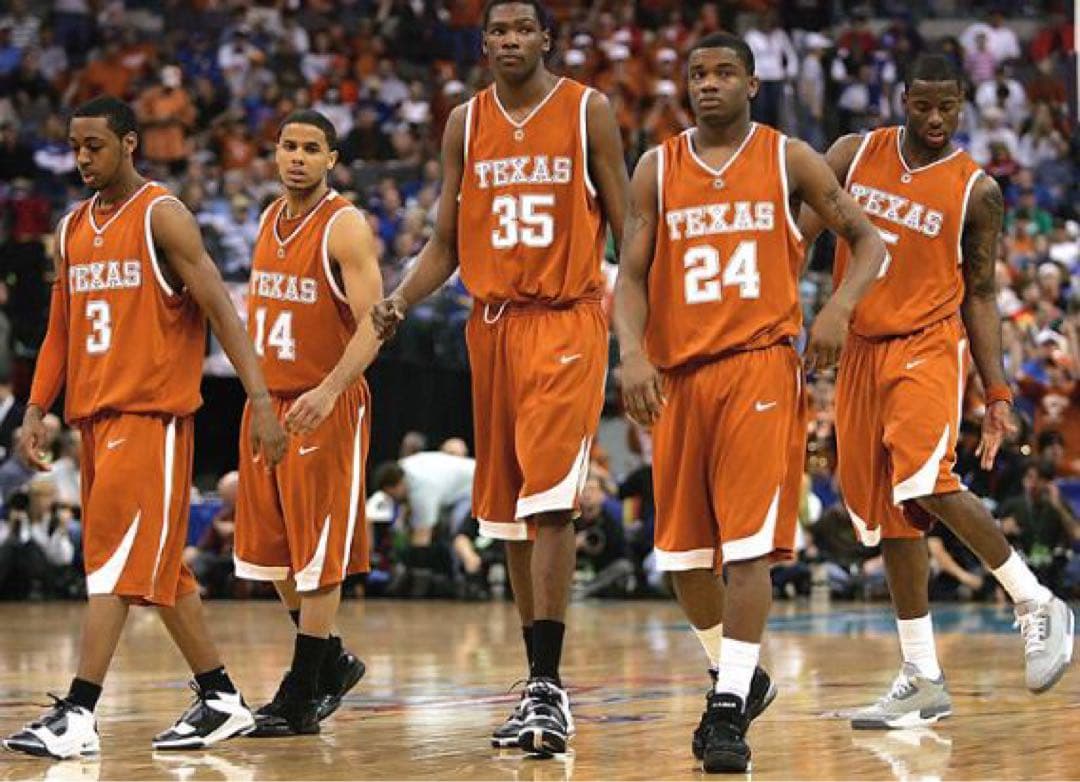 【レア物】NBA（NCAA）ユニフォーム K.DURANT（テキサス大学）#35