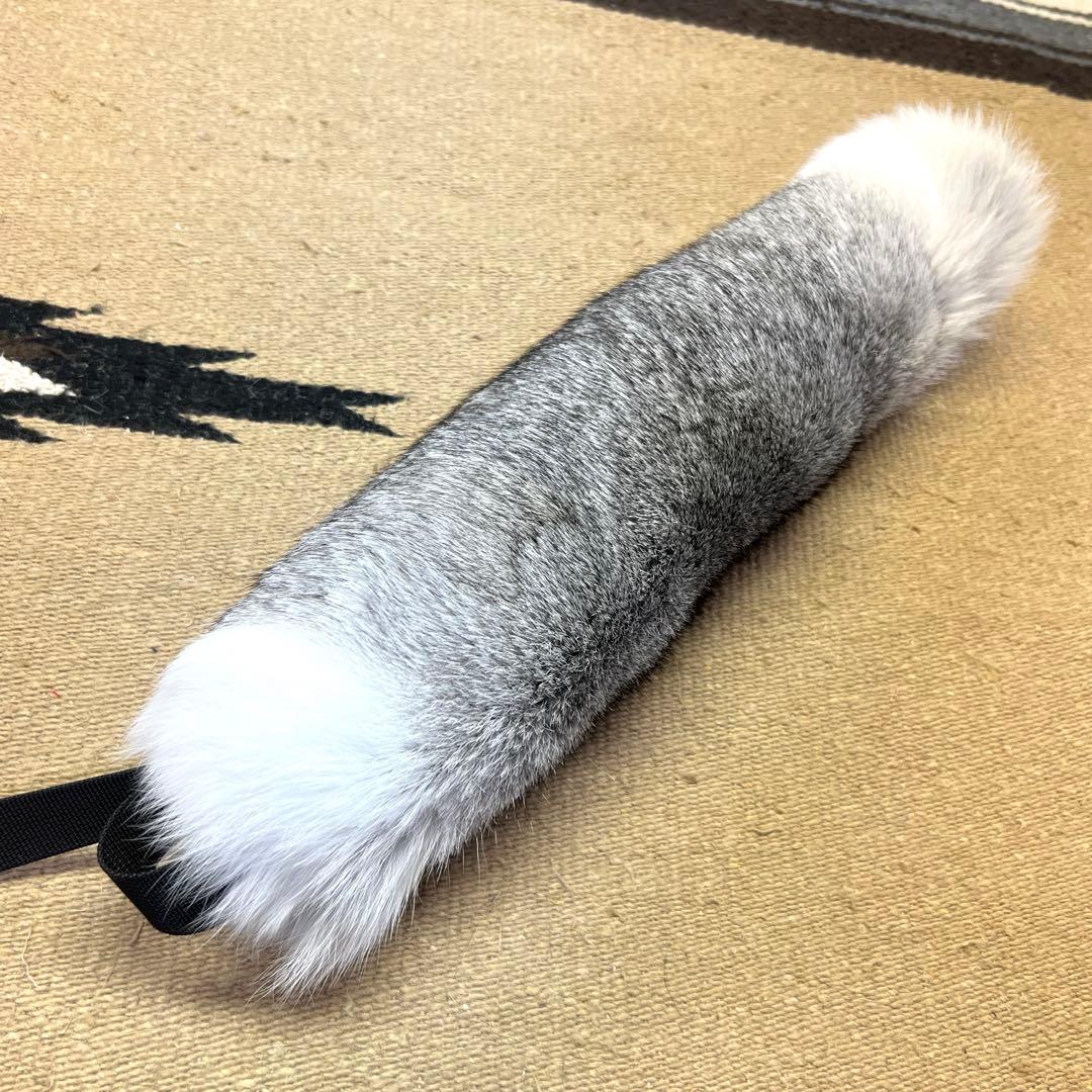 超特大　ラビット尻あて　スノーハイク　ウサギ　毛皮敷物　登山　スキー　山伏　狩猟