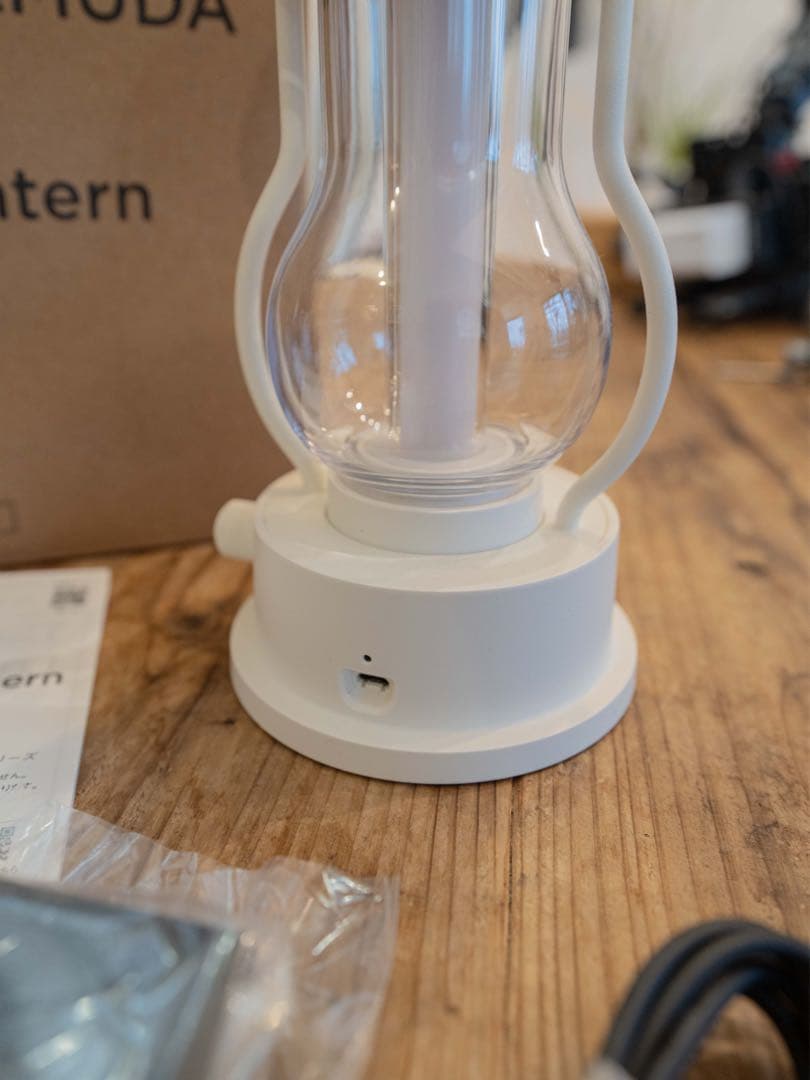 BALMUDA The Lantern ホワイト 中古美品