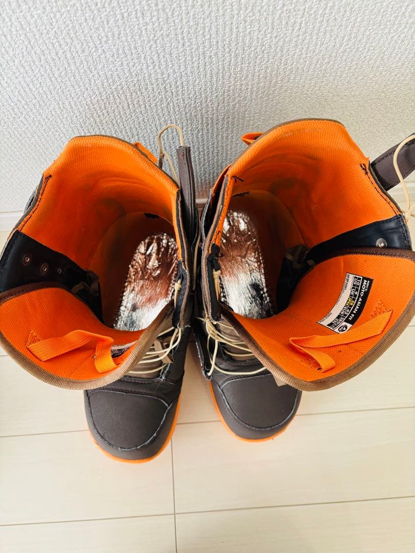 Burton MOTO アジアンフィットスノーボードブーツ ブラウン28cm