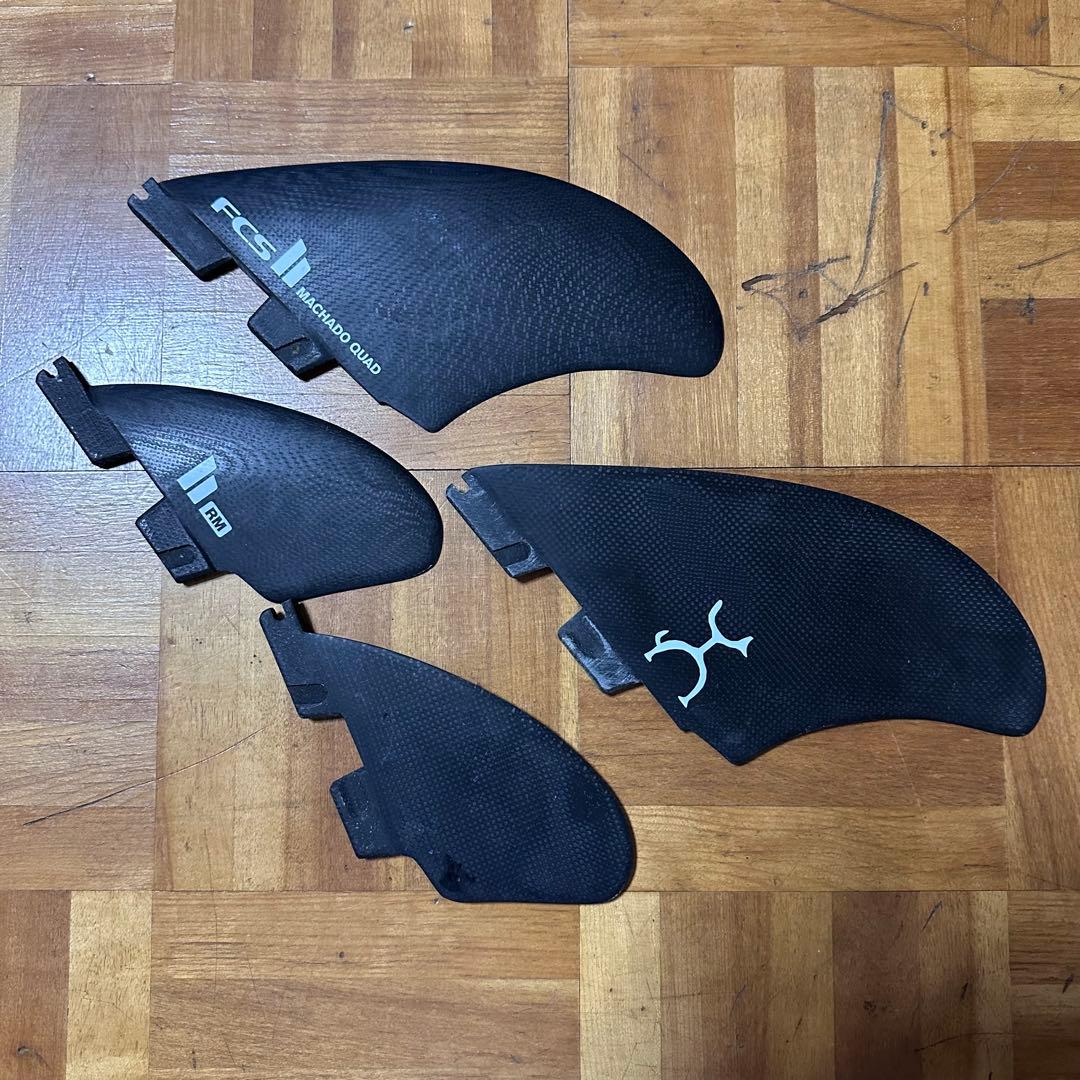 FCS MACHADO QUAD フィン 4枚セット