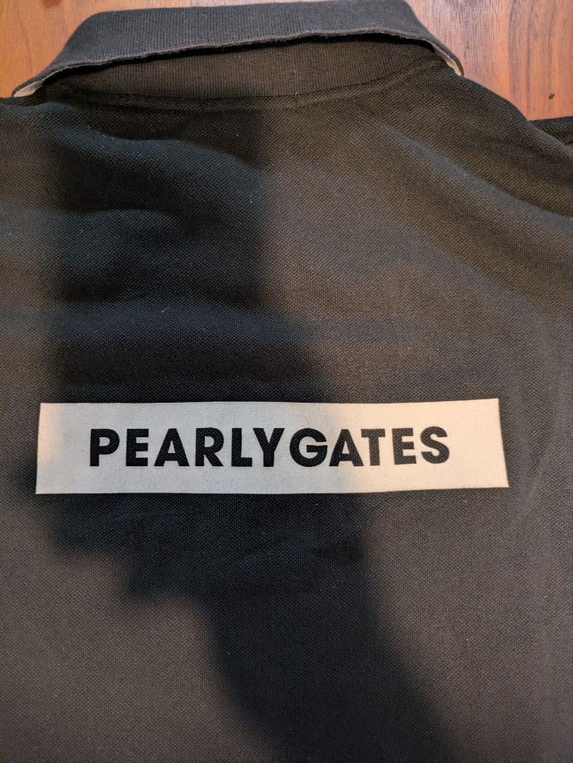 PEARLY GATES 黒 ポロシャツ PG 1989