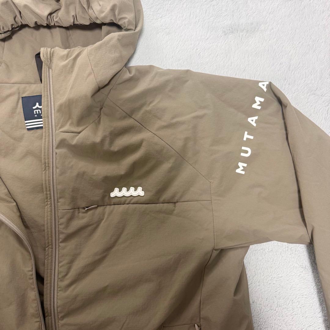 美品 L muta MARINE ムータマリン ジャケット フード ブルゾン
