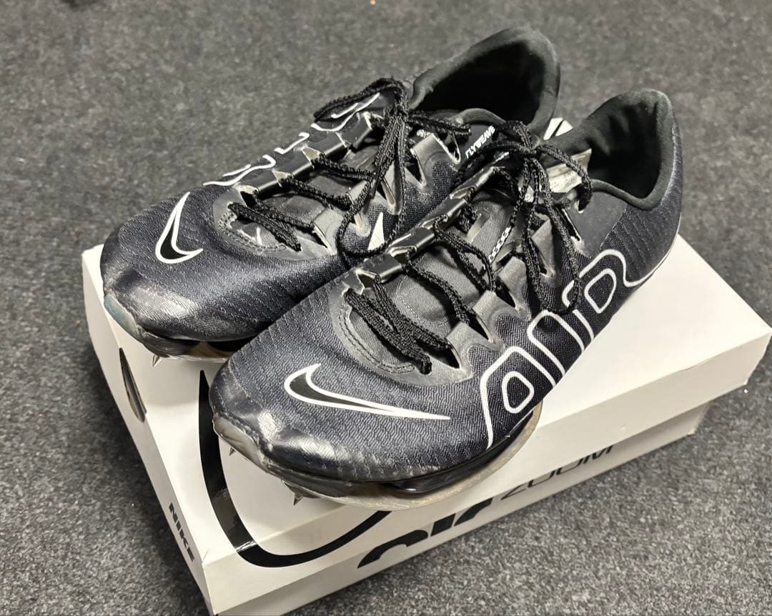 Nike エアズーム マックスフライ【26.5cm】モアテン黒 maxfly
