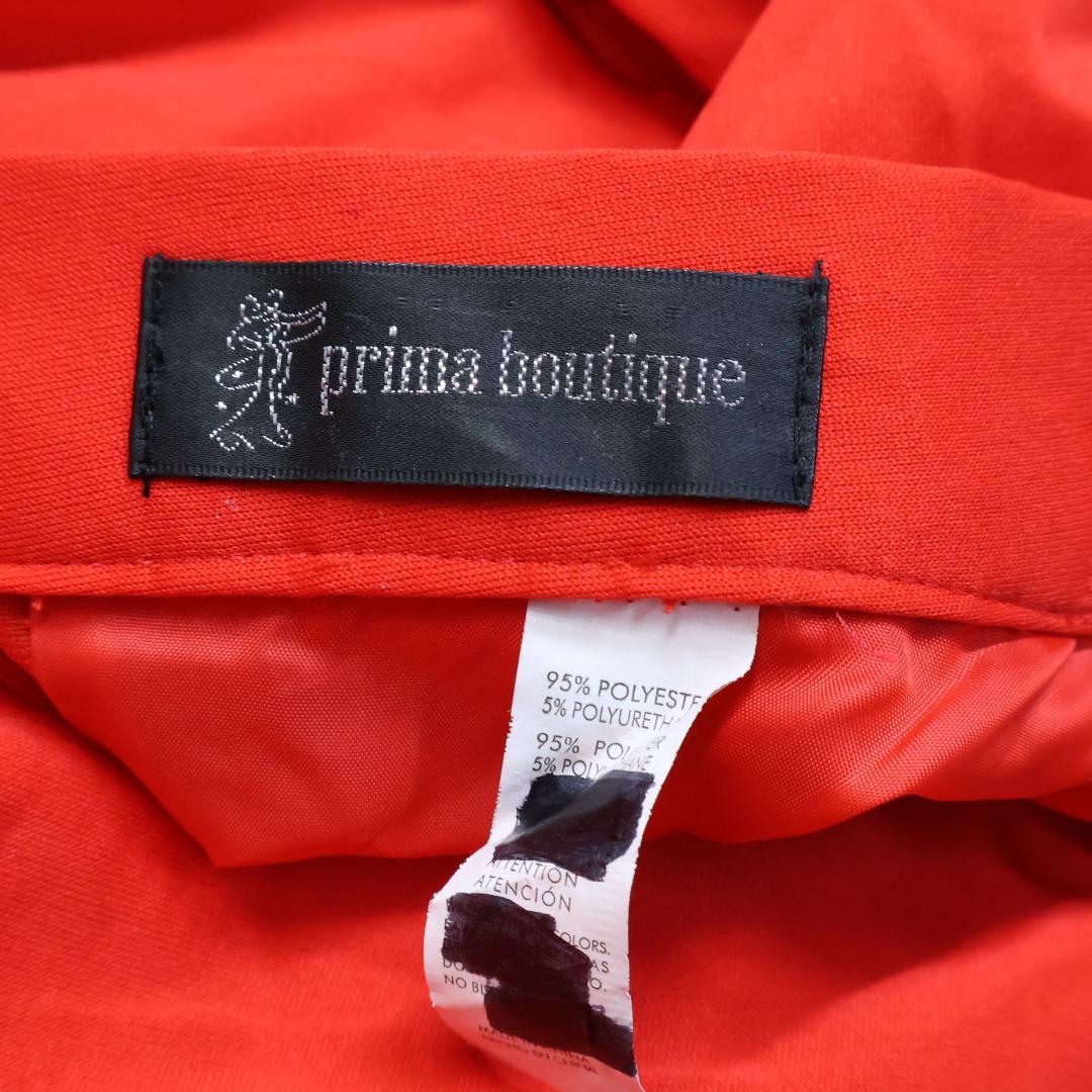 【フラメンコ衣装】レッド prima boutique ファルダ スカート 赤