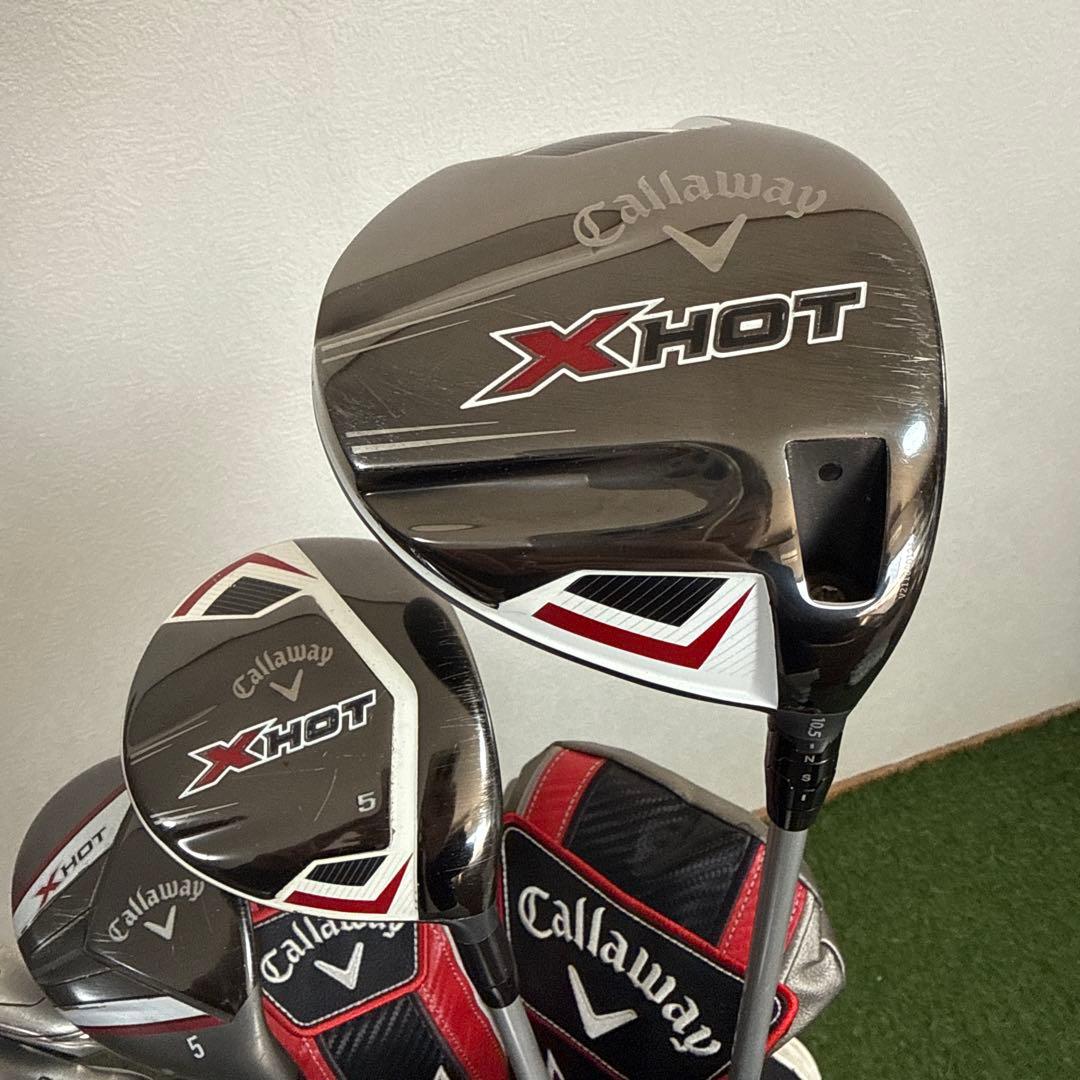 美品‼️Callaway X HOT メンズゴルフクラブセット