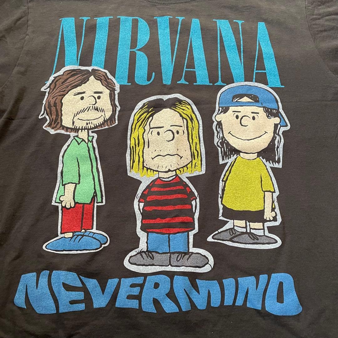 NIRVANA SNOOPY Tシャツ ニルヴァーナ スヌーピー ヴィンテージ