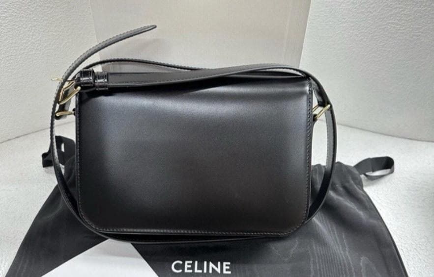 美品CE※LINE トリオンフ ティーン ショルダーバッグ