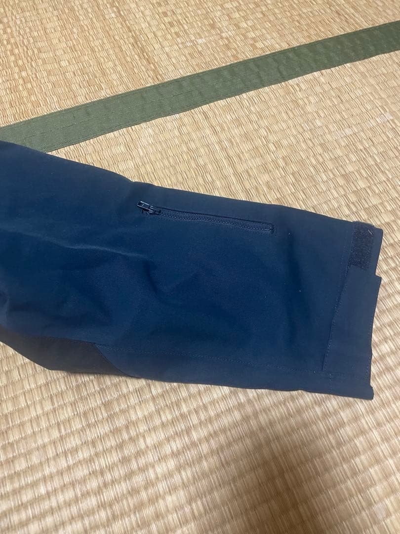 スノボ用ウェア AAHARDWEAR ネイビー レッド マウンテンパーカー