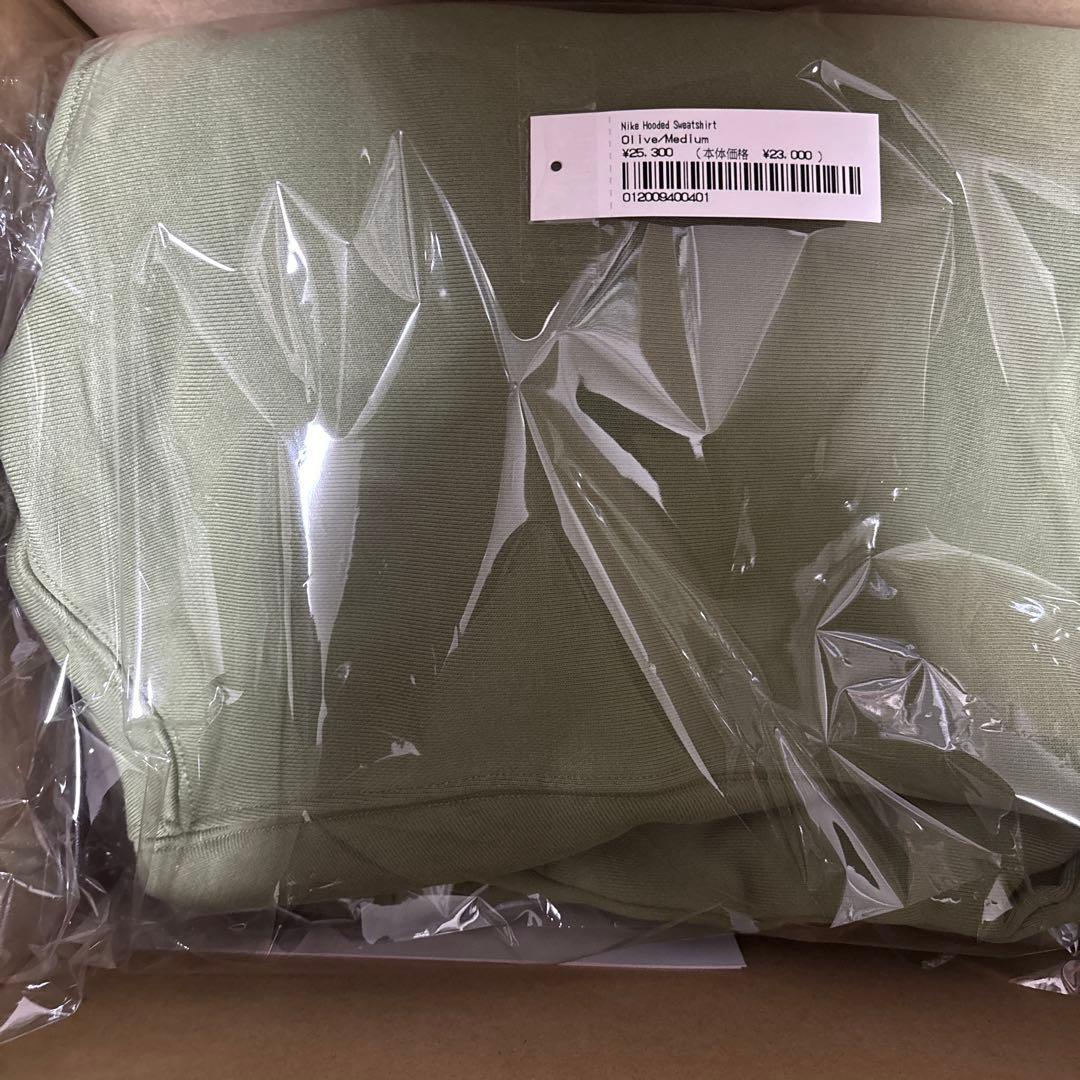 ウェア Supreme x Nike Hooded Sweatshirt \"Olive\"
