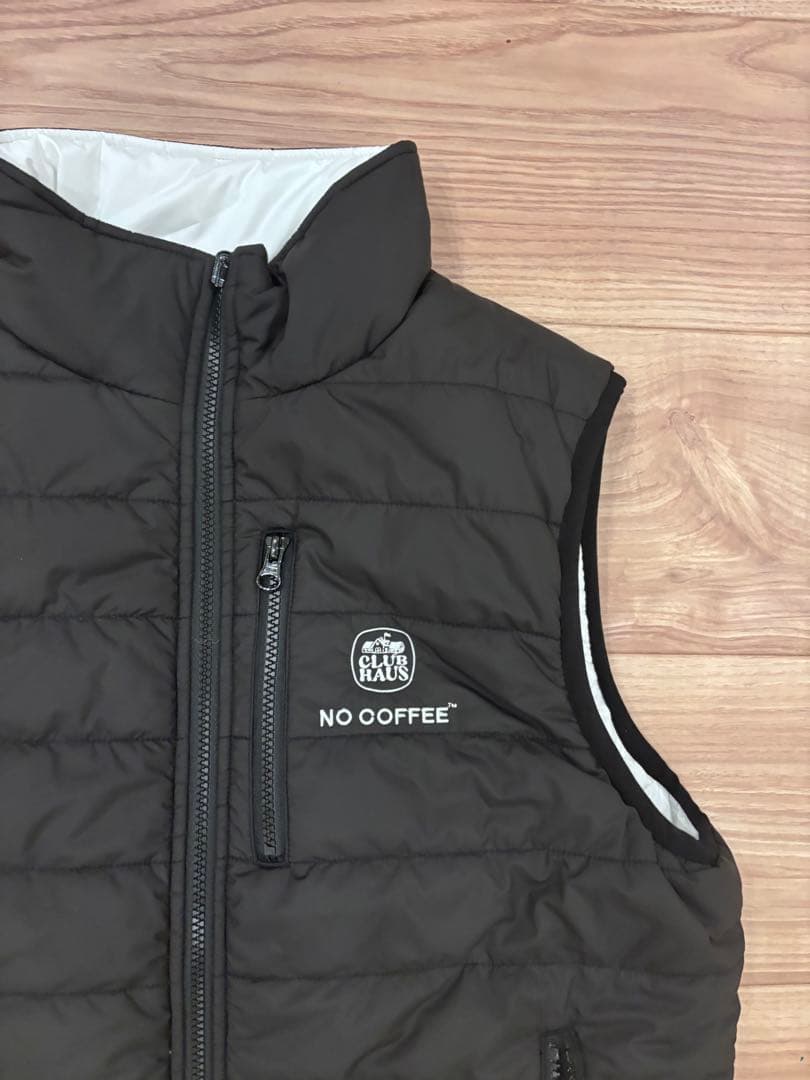 NO GOLF PADDED REVERSIBLE VEST クラブハウス　新品