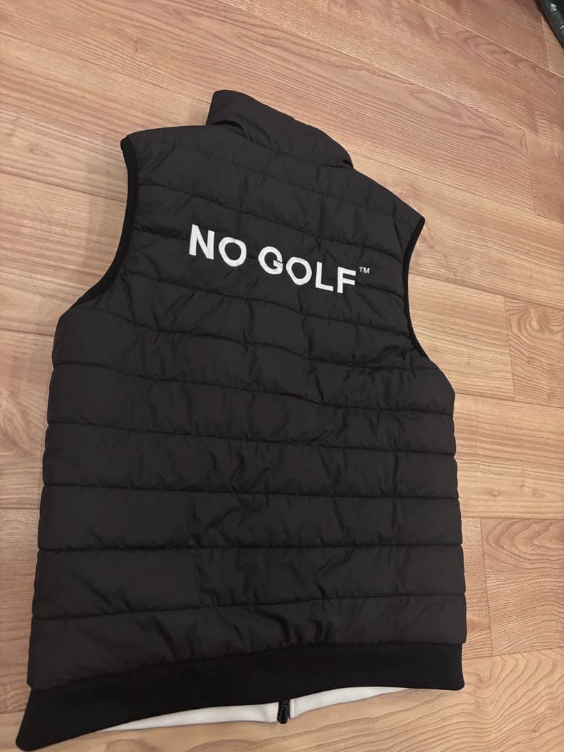NO GOLF PADDED REVERSIBLE VEST クラブハウス　新品