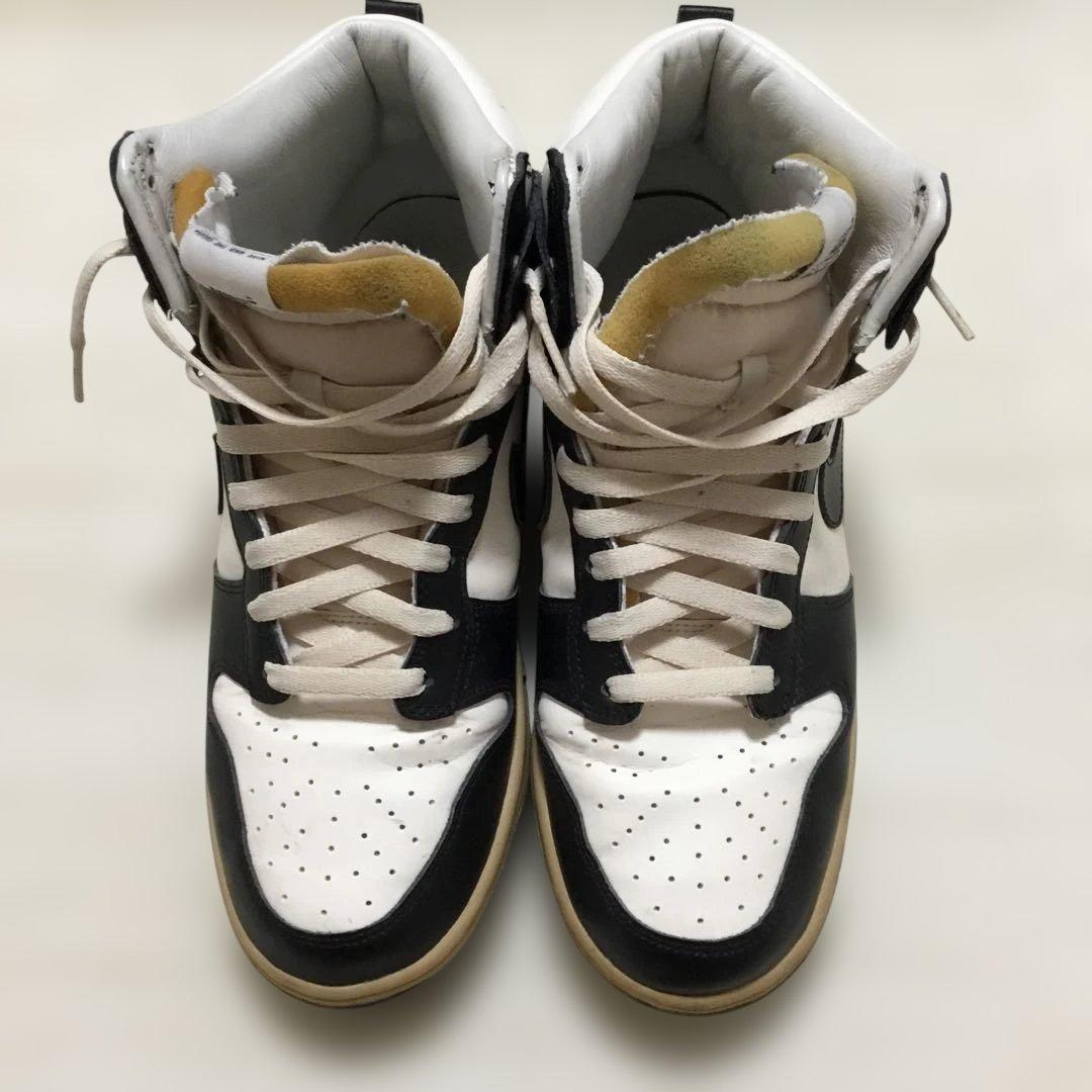 NIKE ハイカットシューズ ホワイト/ブラック　27.5cm