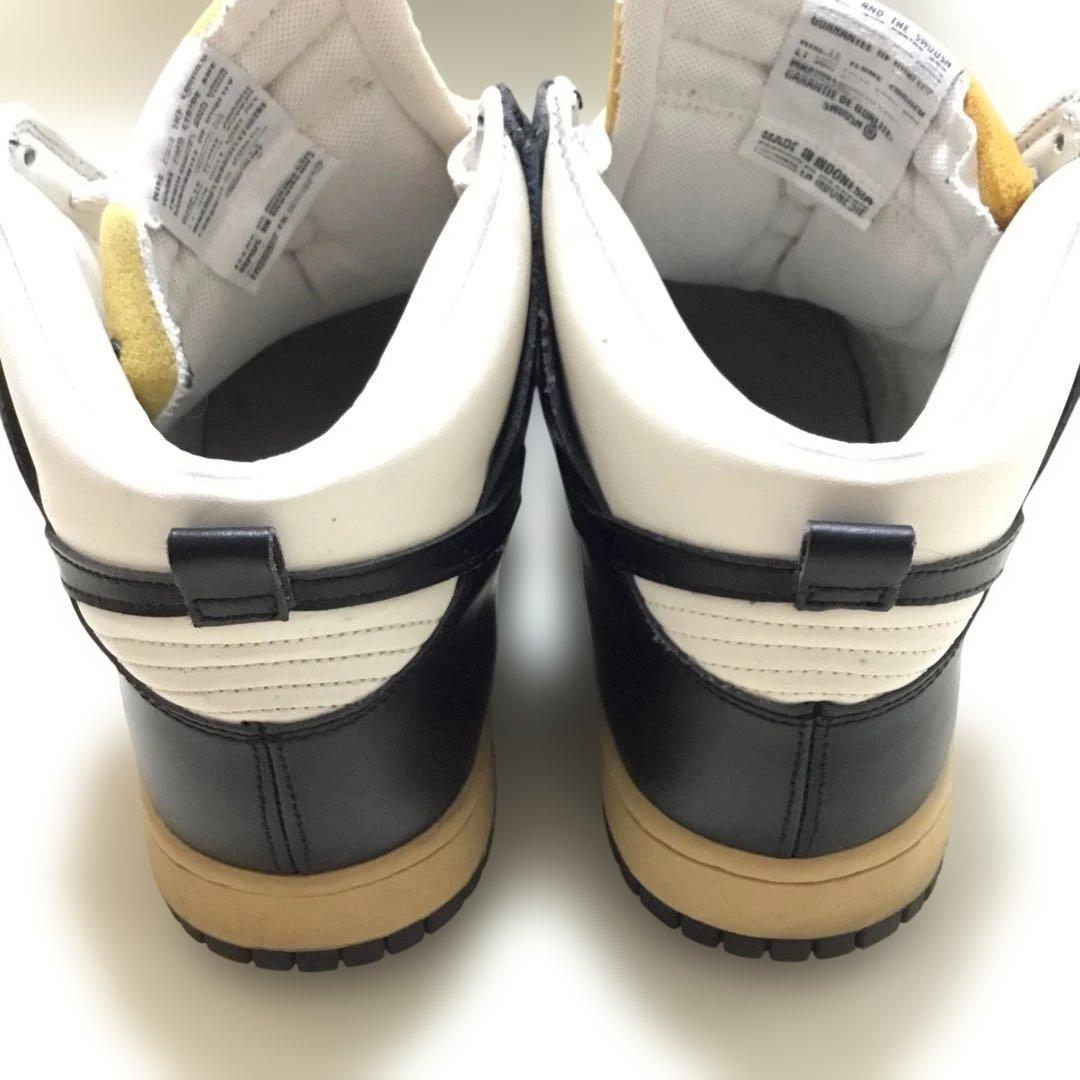 NIKE ハイカットシューズ ホワイト/ブラック　27.5cm