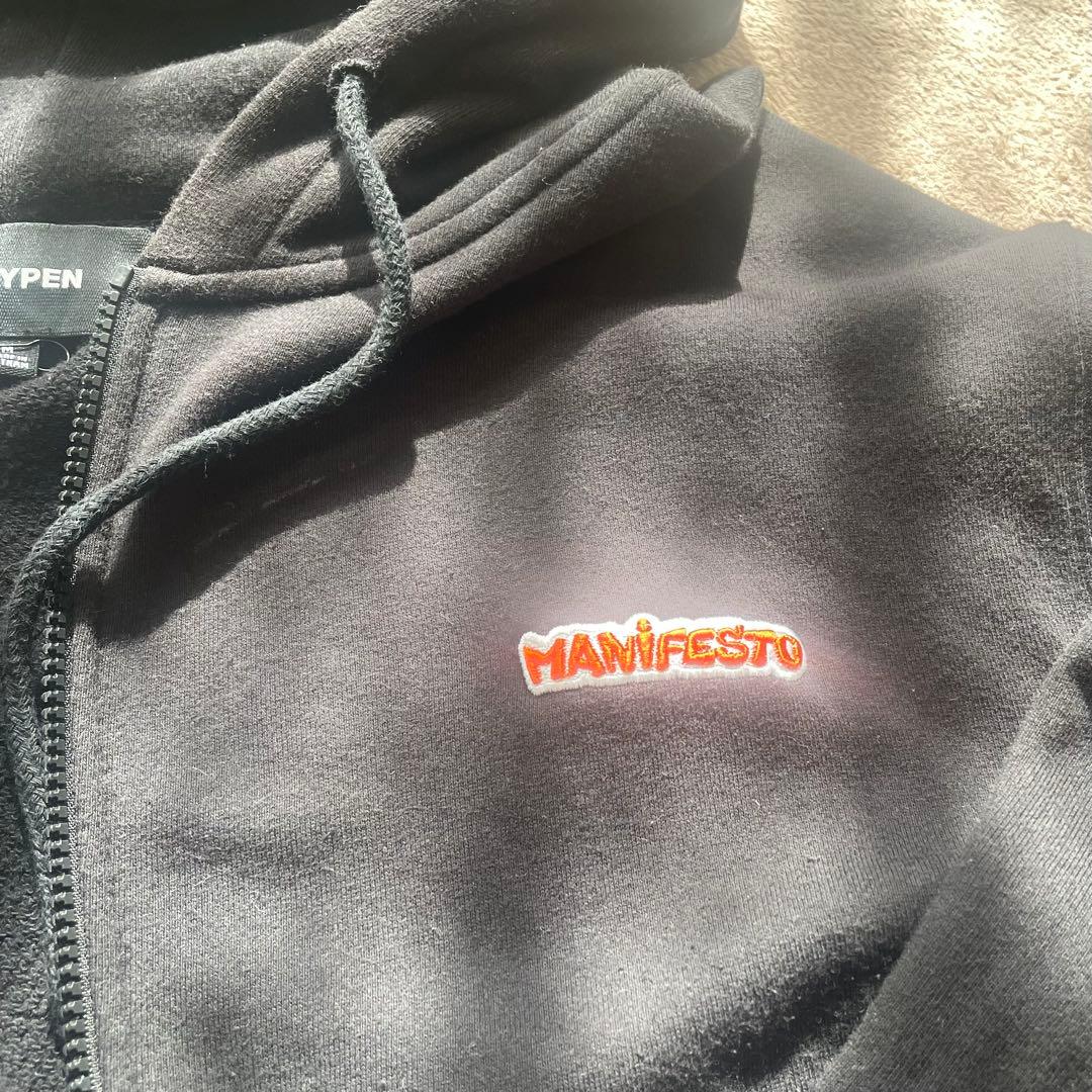 【トレカ全員付き】ENHYPEN MANIFESTO ZIP-UP HOODIE