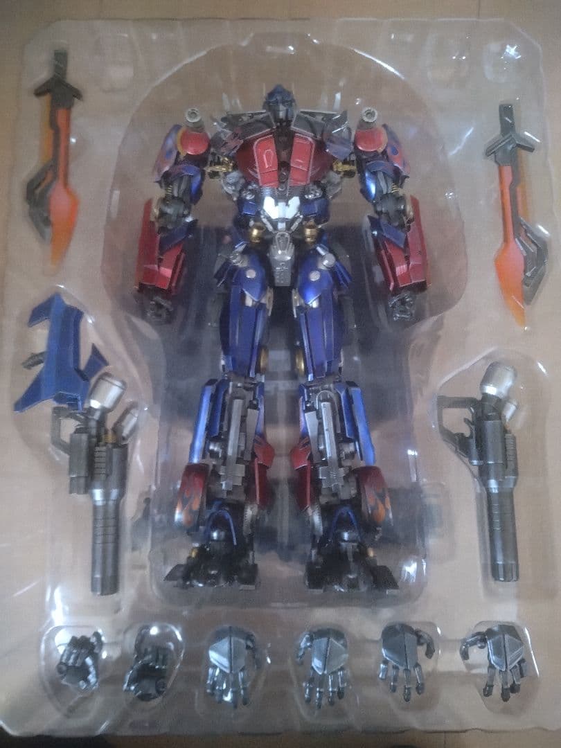 トランスフォーマー ジェットファイアー オプティマスセット　threezero
