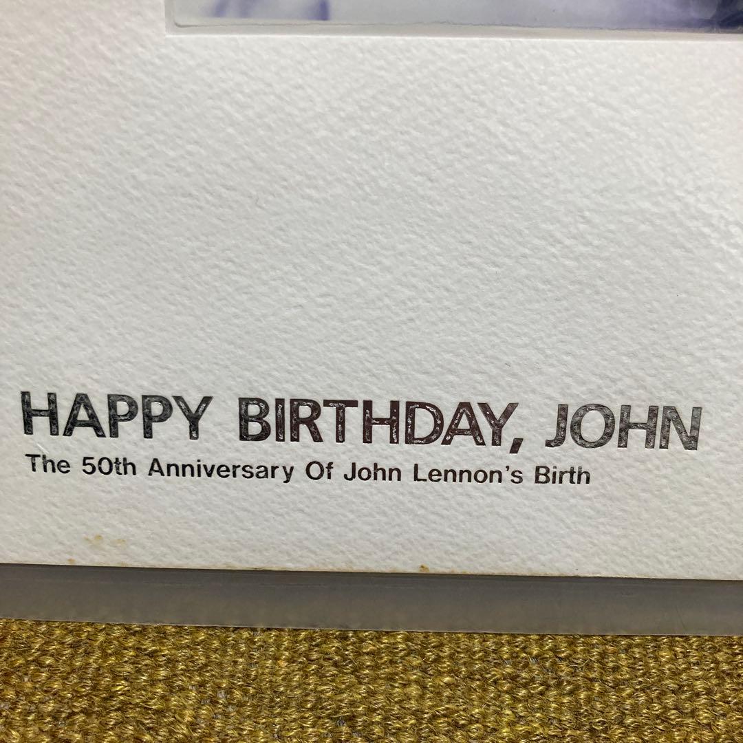 JOHN LENNON ジョンレノン 50th 1990 ビートルズ