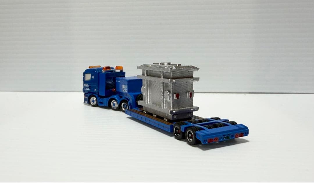 ★積荷付★スカニア➕重トレーラー　変圧器付属　トラックトレーラーコレクション