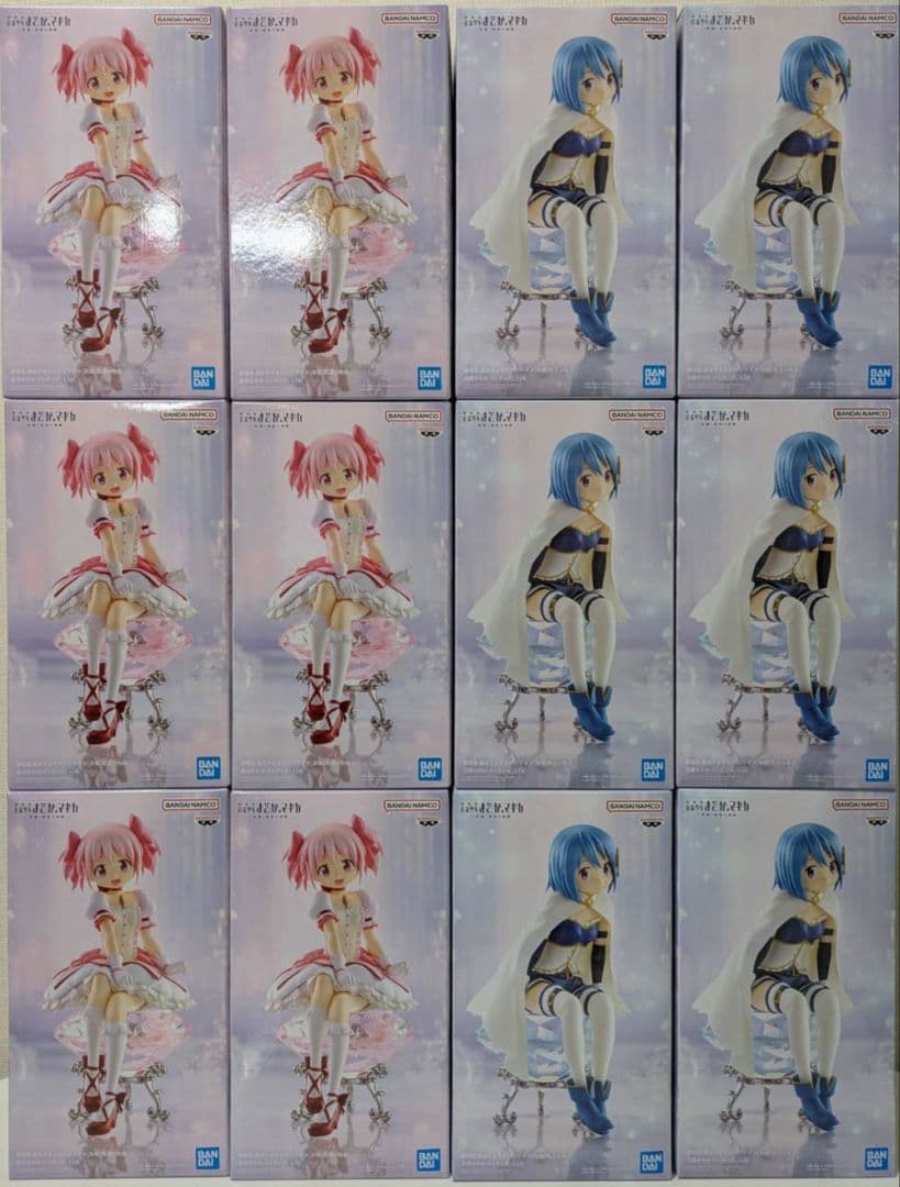 魔法少女まどか☆マギカ　鹿目まどか　美樹さやか　フィギュア　12体セット